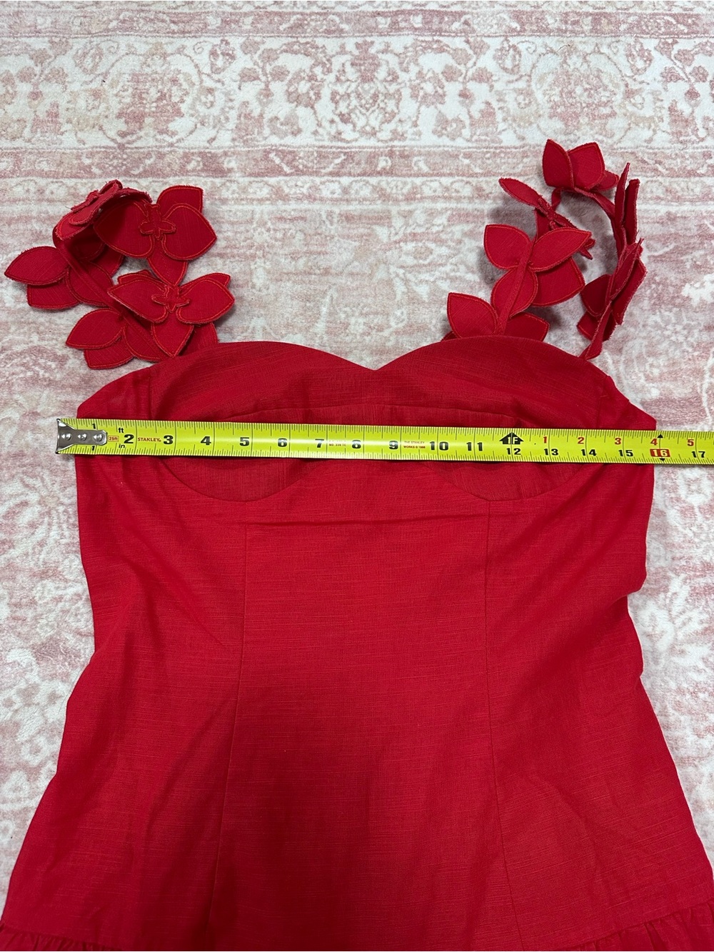 NWT 🌹 Commense Floral Strap Drop Waist Dress - Picture 9 of 14